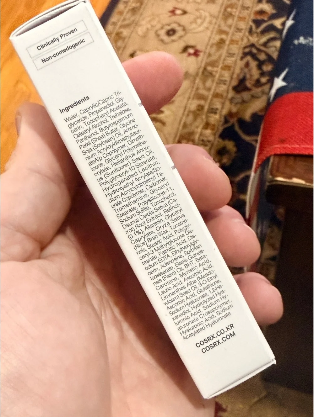 COSRX The Retinol 0.1 Cream with Super Vitamin E + Panthenol 20ml